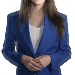 Ladies Royal/Cobalt Blue Blazer.